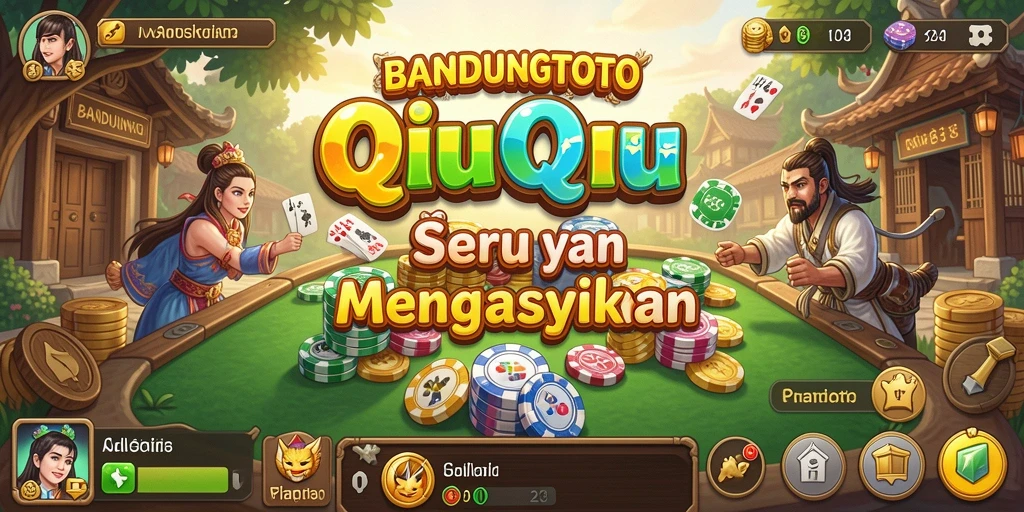 Screenshot gameplay QiuQiu BANDUNGTOTO yang menarik.