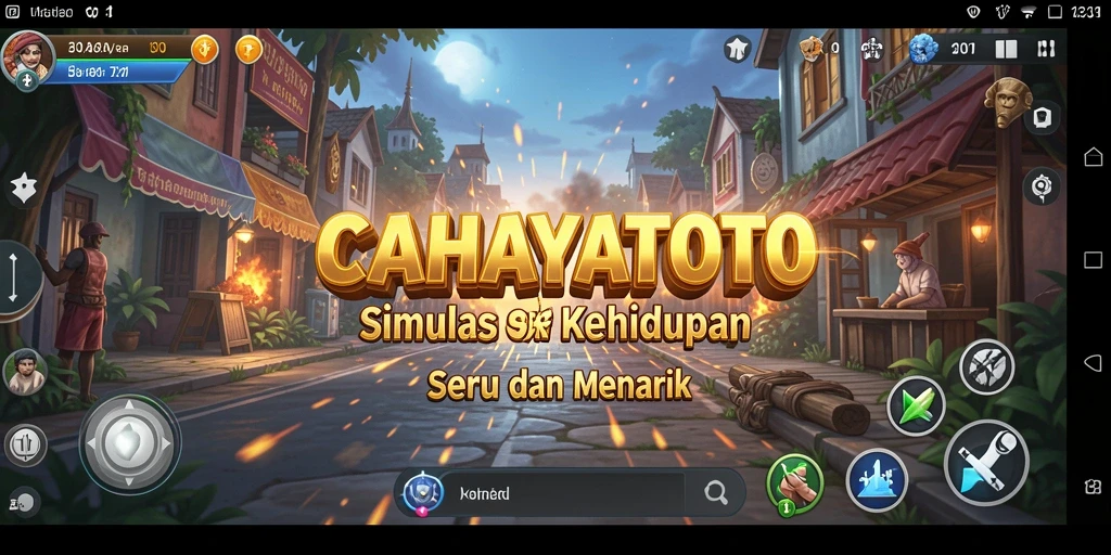 Tampilan gameplay <strong>CAHAYATOTO</strong> yang nyata dan interaktif.