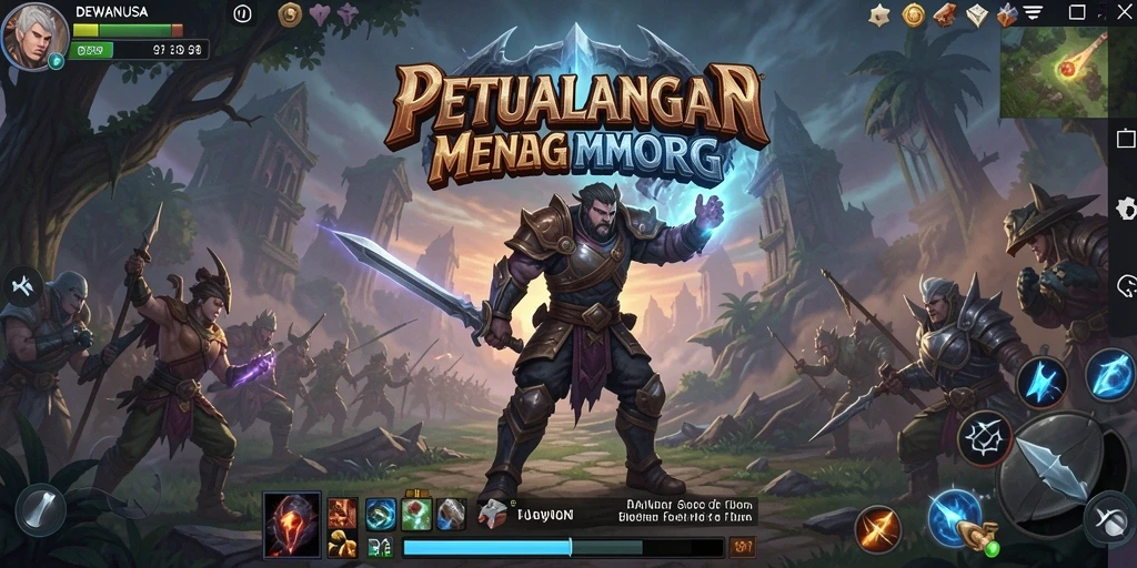Tampilan gameplay DEWANUSA yang menarik dan penuh aksi.