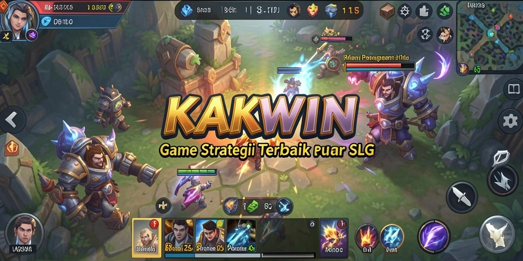 Tampilan gameplay KAKWIN yang mendebarkan dan menarik.