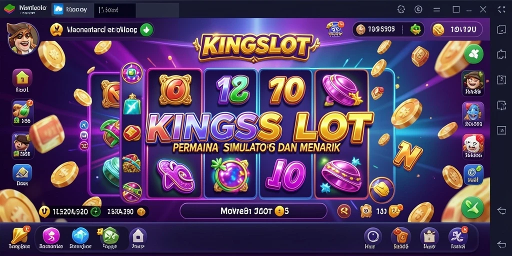 Tampilan menarik dari gameplay KINGSLOT yang seru dan interaktif.