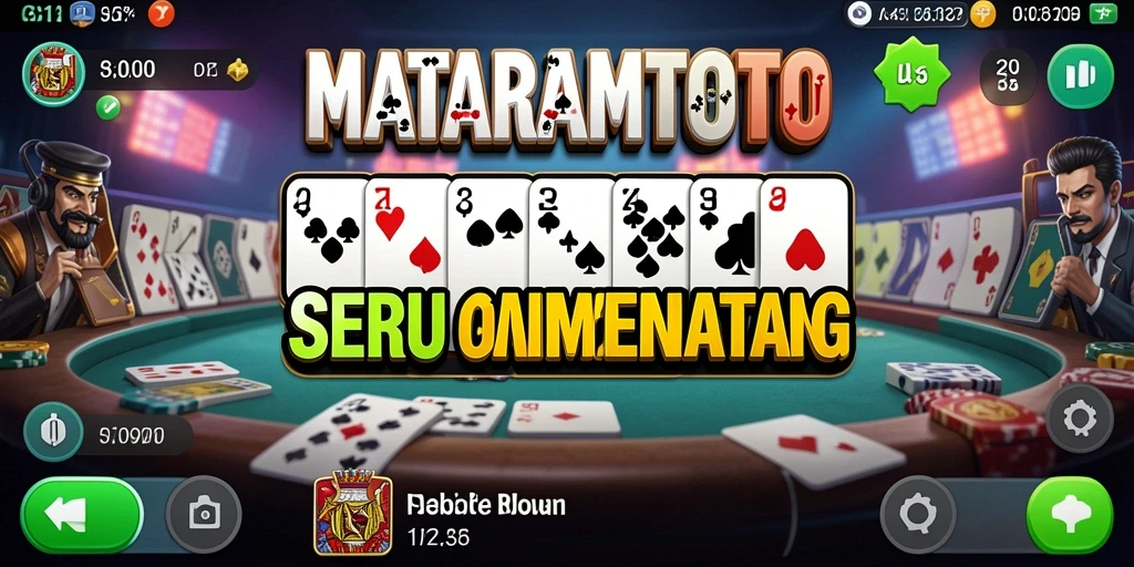 Gameplay seru dan menegangkan di MATARAMTOTO.
