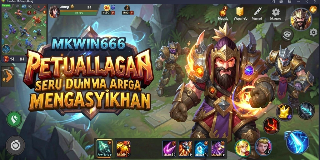 Tampilan menarik dari gameplay ARPG MKWIN666 yang mengasyikkan.