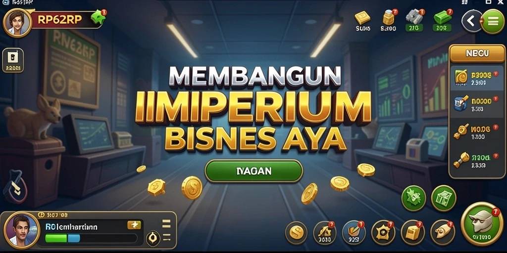 Screenshot menampilkan aksi membangun kerajaan bisnis di RP62RP.