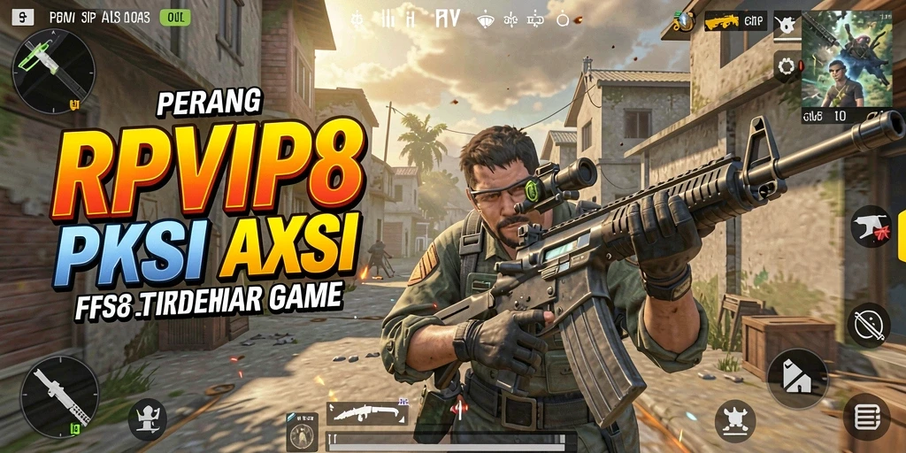 Tampilan aksi gameplay RPVIP8 yang mengesankan.